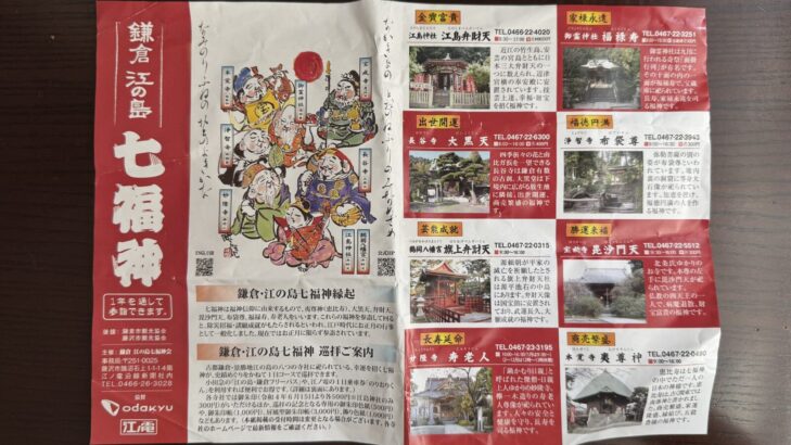 鎌倉・七福神巡りマップ