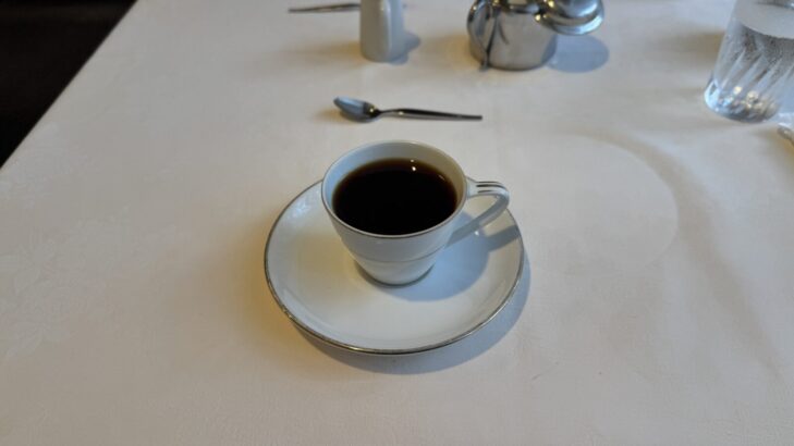 香味屋のセットのコーヒー